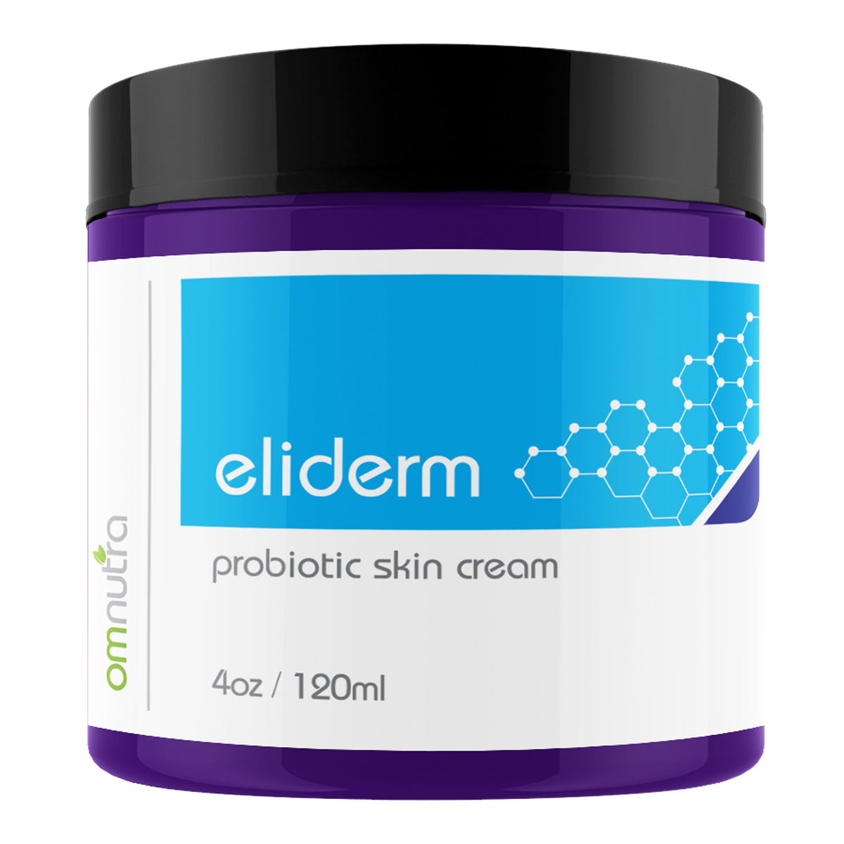 Eliderm Topical Probiotic Skin Cream – 4oz Microbiome Moisturizer for Dry, Sensitive &amp; Stressed Skin